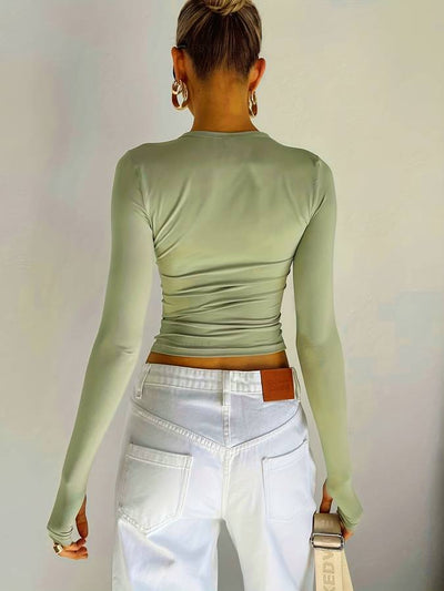 Saar™ | Basic langærmet top