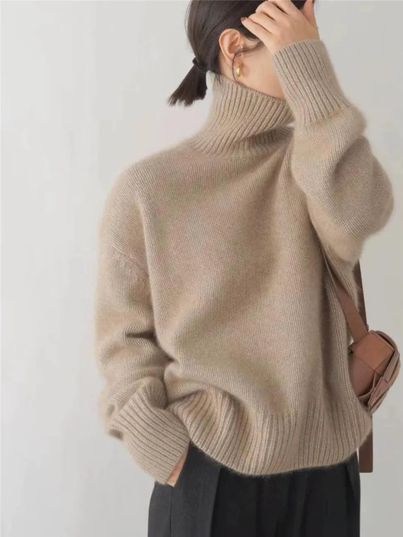 Lin™ | Rullekravepullover