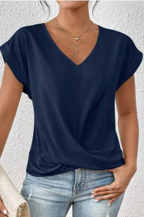 Freja | BLUSE Elegant bluse med detaljer