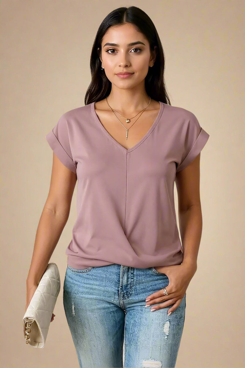 Freja | BLUSE Elegant bluse med detaljer
